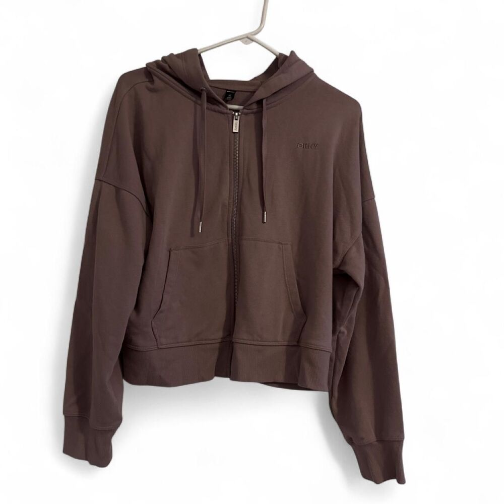Dkny Women's Brown Hoodie